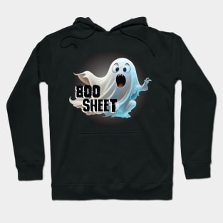 Boo Sheet Cute Cartoon Ghost Hoodie